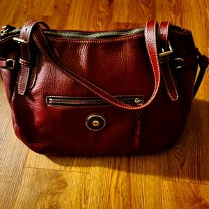 New Dooney and Bourke Maroon Bag